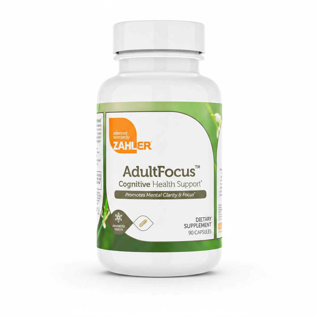 Zahler AdultFocus™ Cognitive Health Support – 90 Capsules