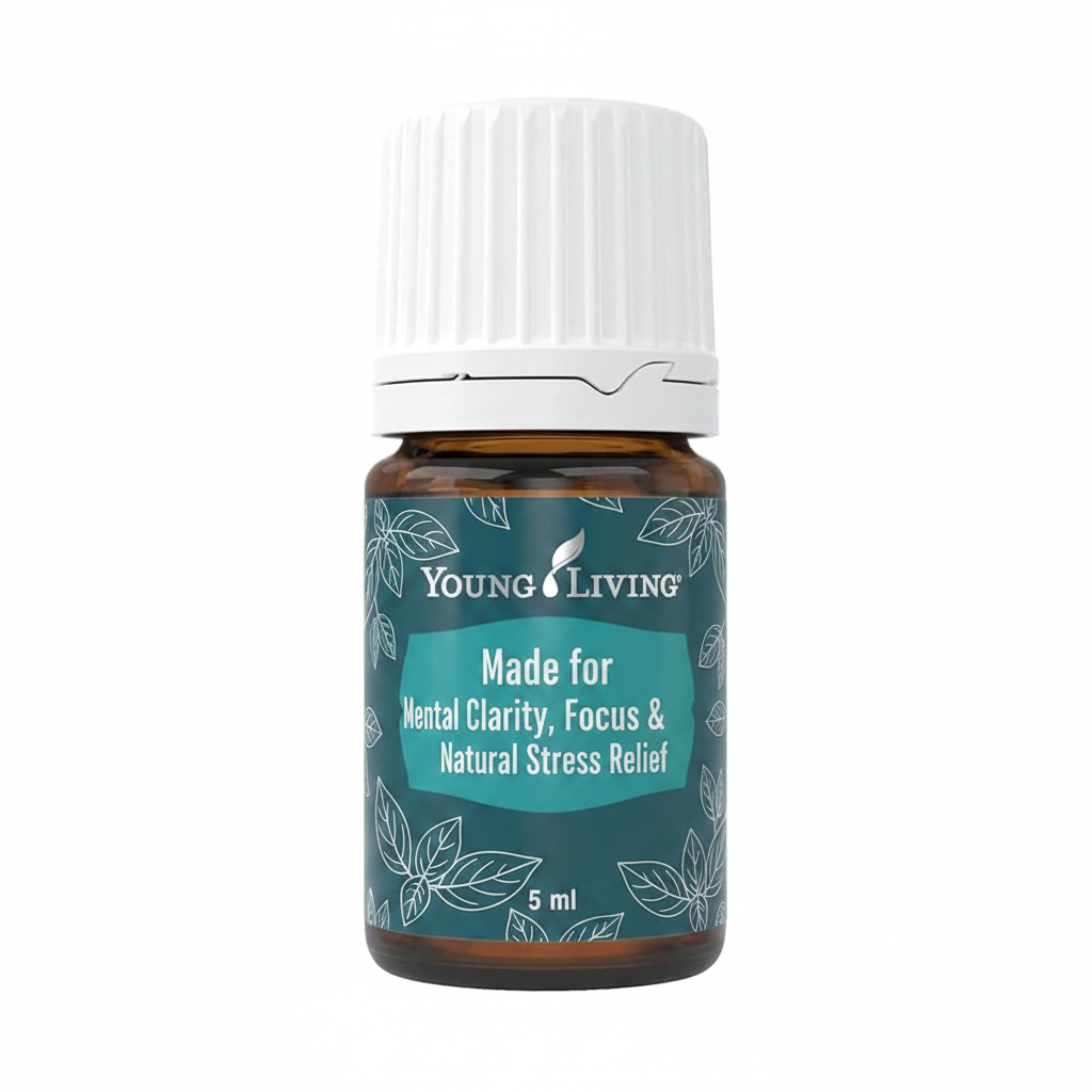Young Living Basil Essential Oil 5ml Mental Clarity Focus & Natural Stress Relief