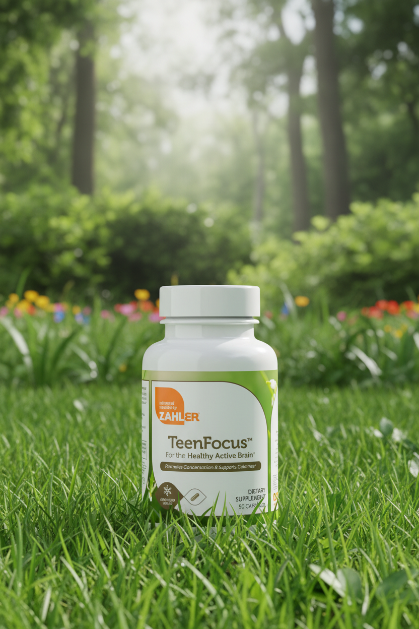 Zahler TeenFocus™ For the Healthy Active Brain  Concentration & Calmness Support 90 Capsules