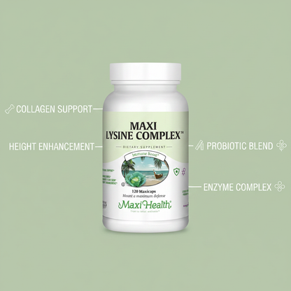 Maxi Lysine Complex™ – Immune Boost Dietary Supplement (120 Maxicaps)