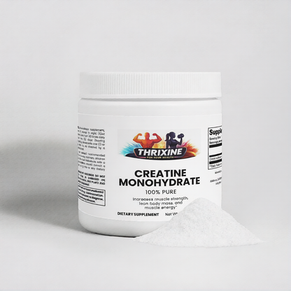 Thrixine Creatine Monohydrate - Made with Love in the USA