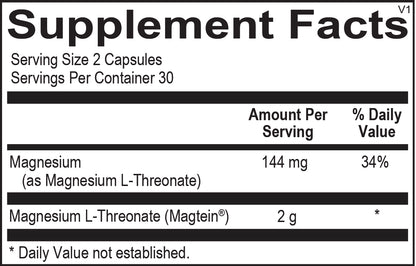 Magnesium Threonate 60ct