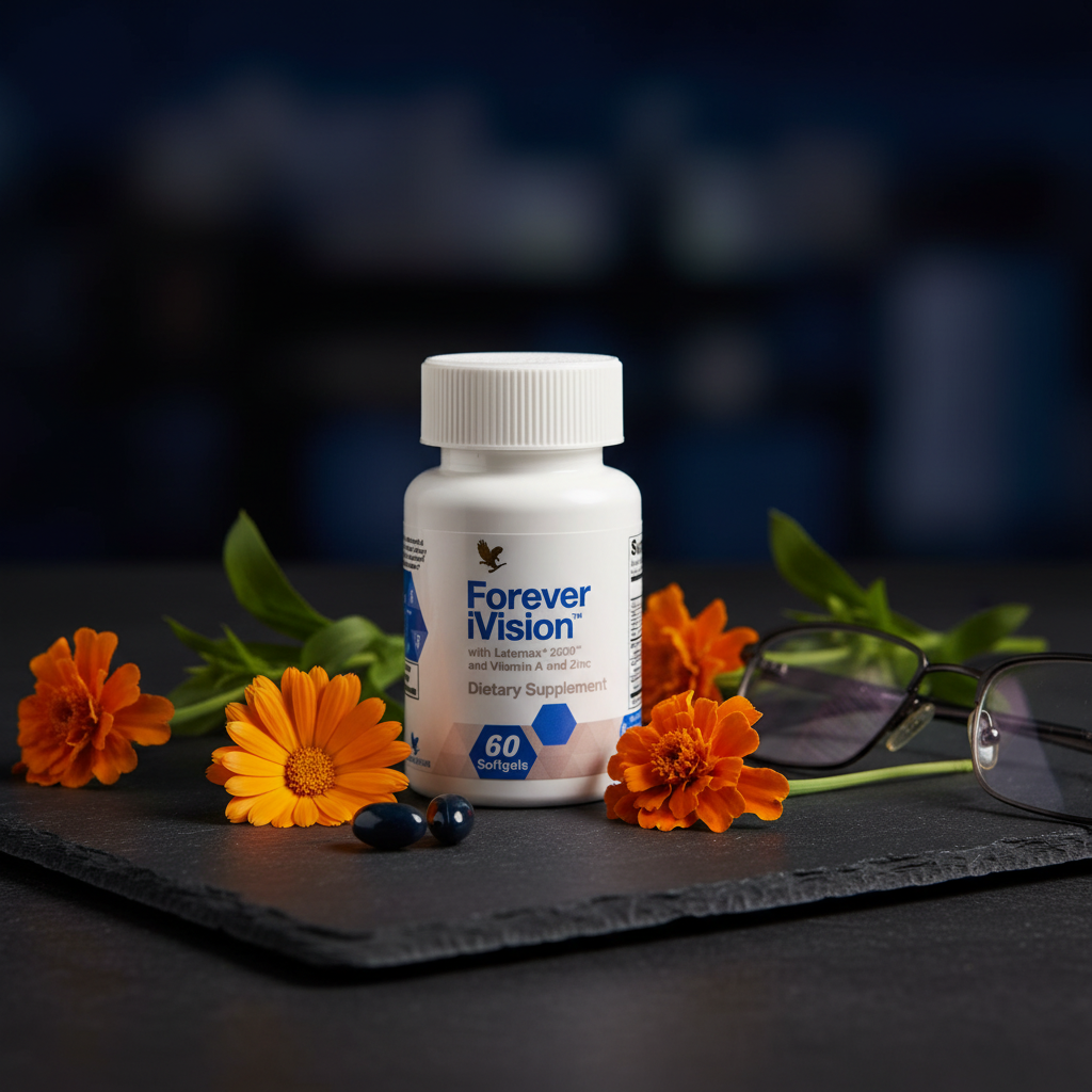 Forever iVision breakthrough supplement nourish and help protect your eyes Formulated with vitamins antioxidant power botanicals