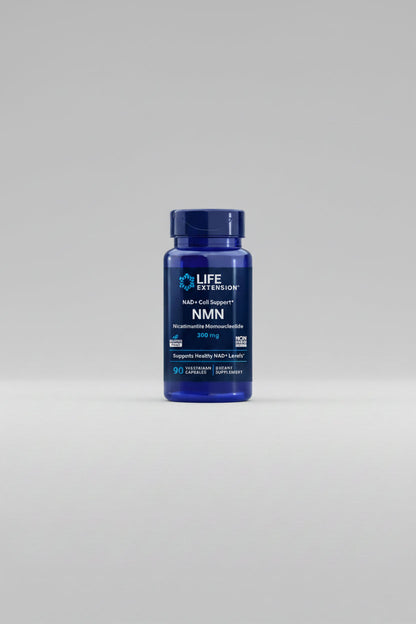 NAD+ Cell Support NMN 300mg – 90 Veggie Caps | Cellular Energy & Healthy Aging | Life Extension