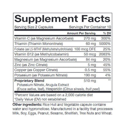 Approved Medical Solutions Nitric Oxide Supplements - 60ct