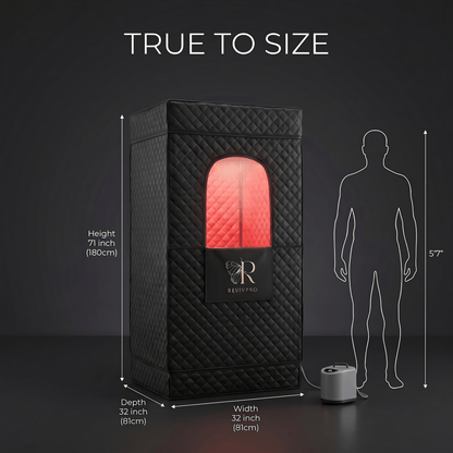 Portable Steam Sauna Box with Steamer