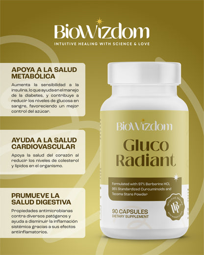 BioWizdom Gluco Radiant 90 capsules