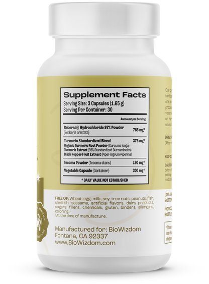 BioWizdom Gluco Radiant 90 capsules