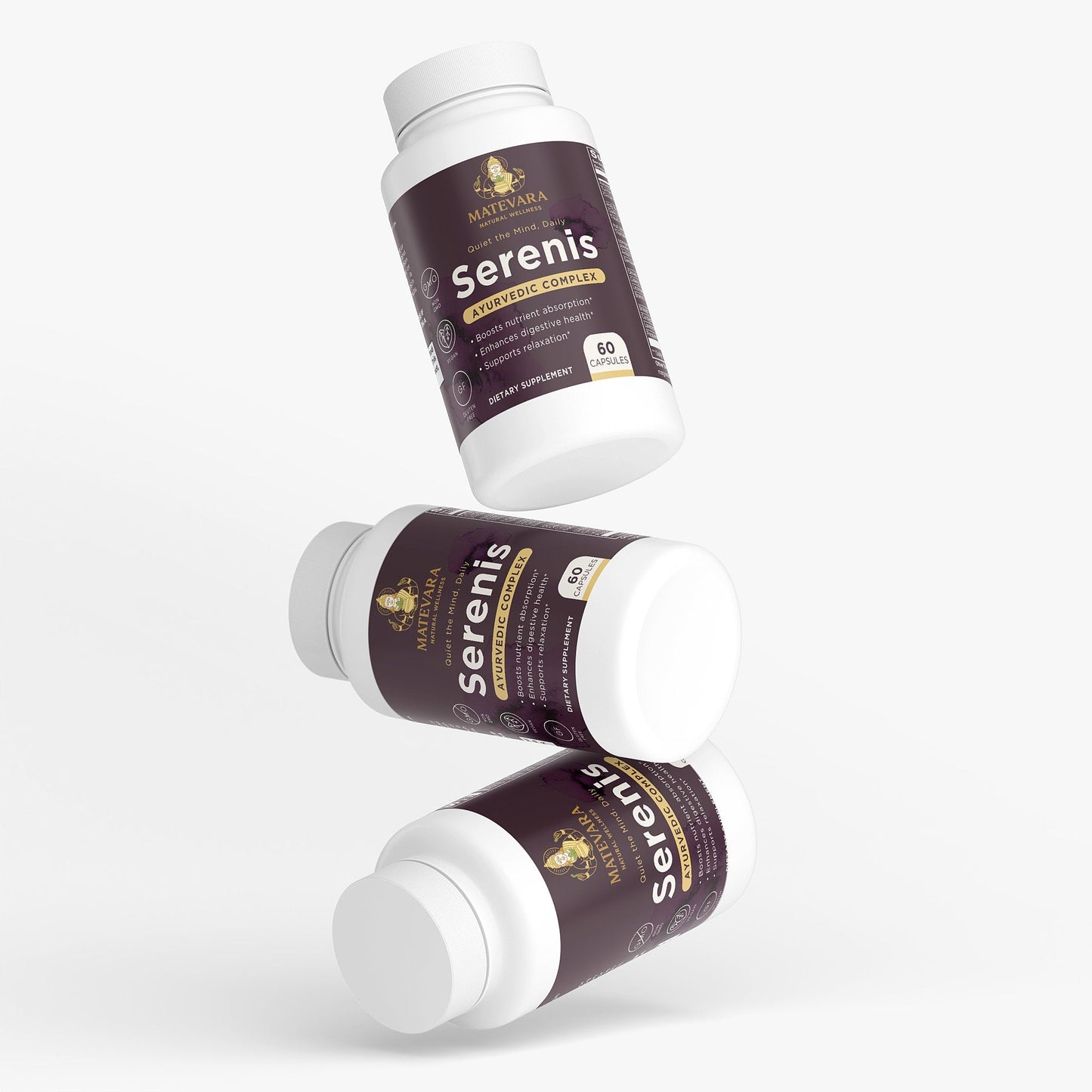Serenis Ayurvedic Complex |Herbal Capsules | 60 Count