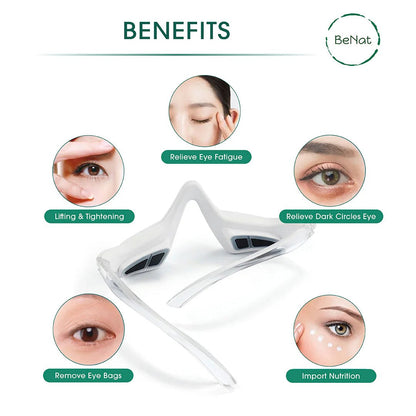 Under-Eye Red Light Therapy Massager| Skin Rejuvenation & Relaxation Device