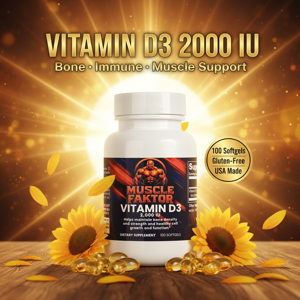 Vitamin D3 2,000 IU