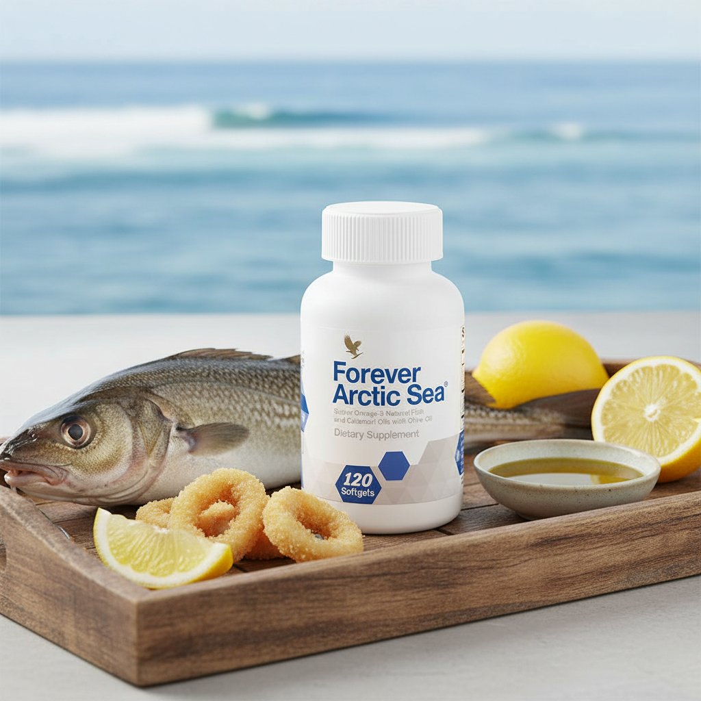 Forever living Arctic Supplement a perfect balanced blend of Omega 3s 120 softgels