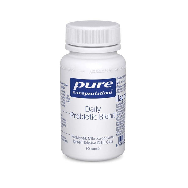 Pure Daily Probiotic Supplement - 30 Vegan Probiotic Capsules for Digestive Health & Immune System Support